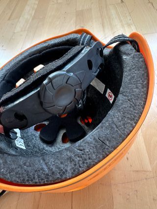 Casco naranja infantil 53-57 cm