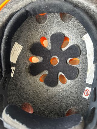 Casco naranja infantil 53-57 cm