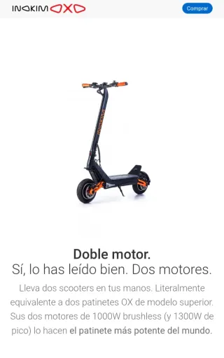 INOKIM OXO Cambio o Vendo