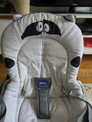 Trona Chicco con diseño de mapache