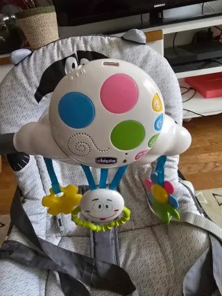 Trona Chicco con diseño de mapache