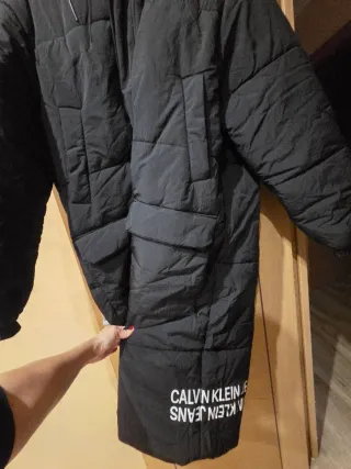 Abrigo Calvin Klein Jeans Hombre Negro