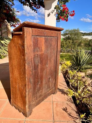 Antiguo secreter, cómoda, armario, mueble