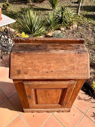 Antiguo secreter, cómoda, armario, mueble