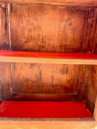 Antiguo secreter, cómoda, armario, mueble