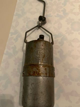 Lampade a carburo per minatori vintage