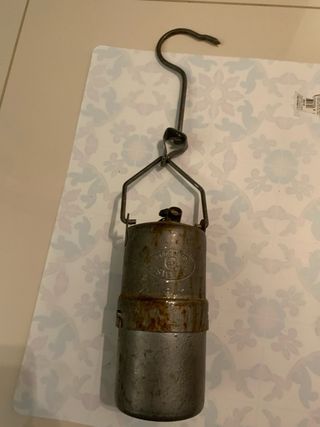 Lampade a carburo per minatori vintage