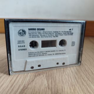Casete Barrio Sésamo Vol. 1 (1995)