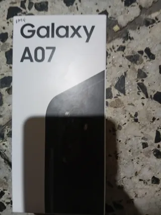Samsung Galaxy A07 Negro