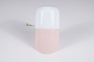 Lampada pillola opalina anni ’60 – 16×8 cm