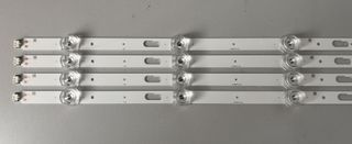 4 TIRAS LED TV Samsung BN96-50315A 55TU8000