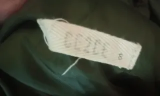 Abrigo acolchado verde