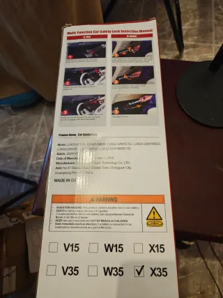 Candado Antirrobo Coche ARTAGO 871