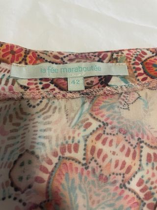 Camiseta estampada multicolor