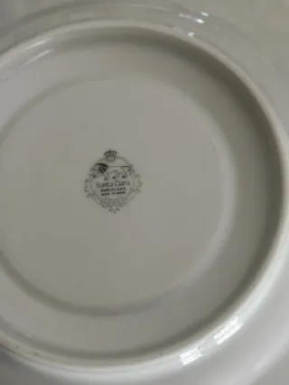 Juego Consomé Santa Clara Porcelana