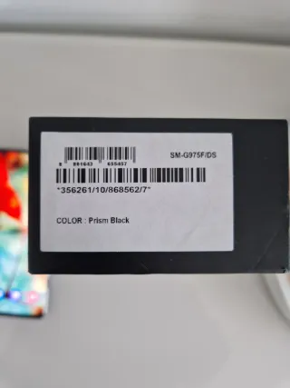 Samsung Galaxy S10+ Caja Negra