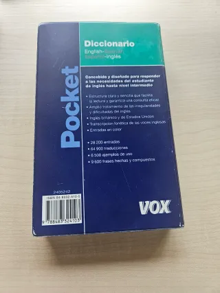 Diccionario English-Spanish/ Espanol-Ingles/ Di...