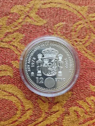 Coleccion monedas 12 euros a peso de plata