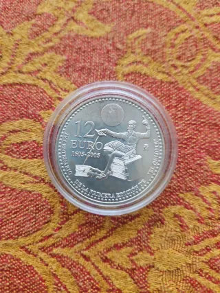 Coleccion monedas 12 euros a peso de plata
