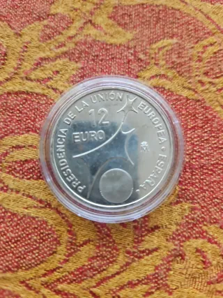Coleccion monedas 12 euros a peso de plata