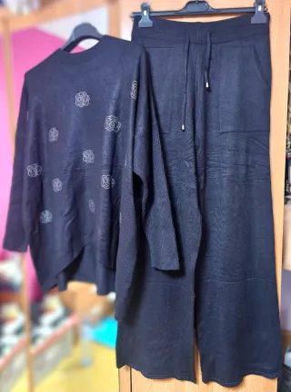 Conjunto dos piezas negro