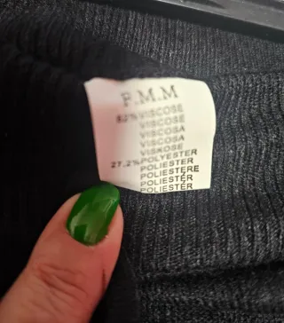 Conjunto dos piezas negro