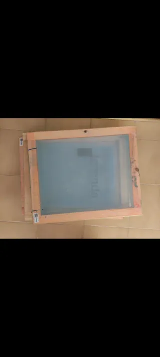 5 Pantallas de serigrafía de madera