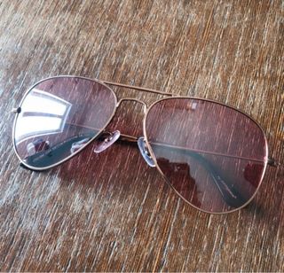 Occhiali da sole aviator lenti rosa TR90
