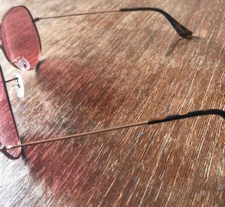 Occhiali da sole aviator lenti rosa TR90