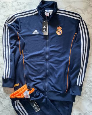 Conjunto Real Madrid Adidas chaqueta y pantalón