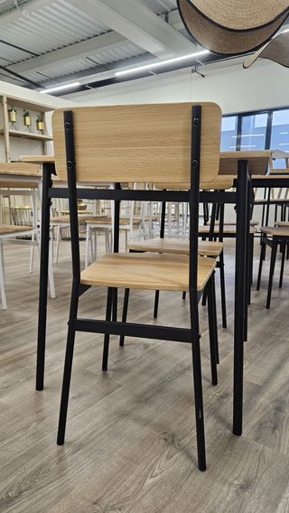 NOVEDAD! Conjunto mesa y 2 sillas cocina madera