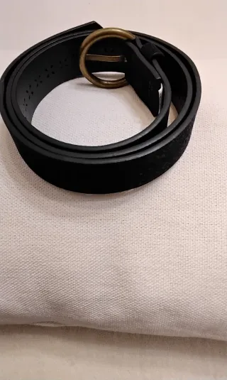 Cinturones Springfield Beige y Negro de mujer