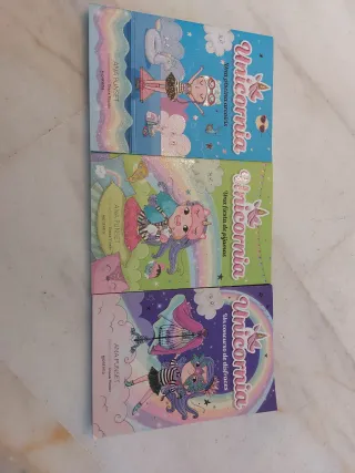 Unicornia (libro 9, 10 y 12) Total 3 libros