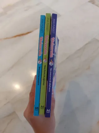 Unicornia (libro 9, 10 y 12) Total 3 libros