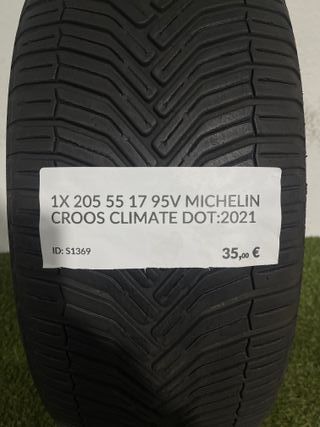 205 55 17 95V MICHELIN CROOS CLIMATE
