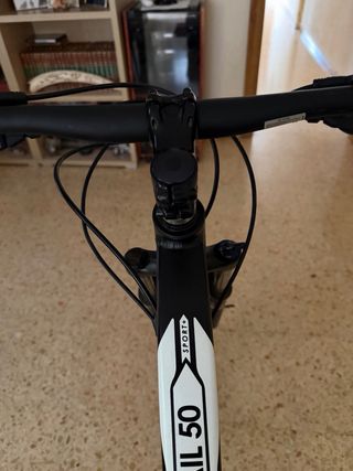 Bicicleta Trail Mitical Negra Talla L