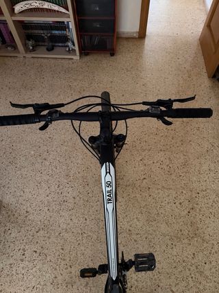 Bicicleta Trail Mitical Negra Talla L