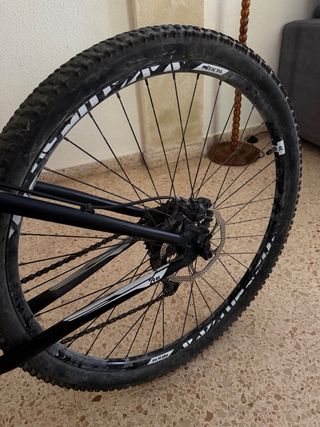 Bicicleta Trail Mitical Negra Talla L