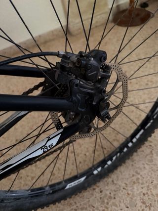 Bicicleta Trail Mitical Negra Talla L