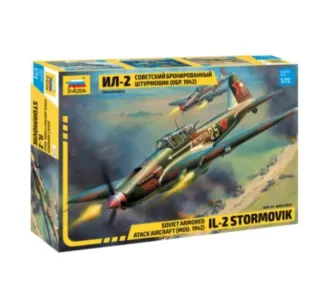 Maqueta IL-2 Sturmovik 1/72 Zvezda