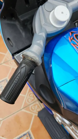 Moto Eléctrica Infantil Azul