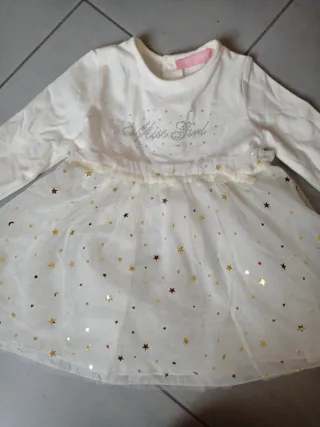 Vestitino per le feste bimba  12/18 mesi