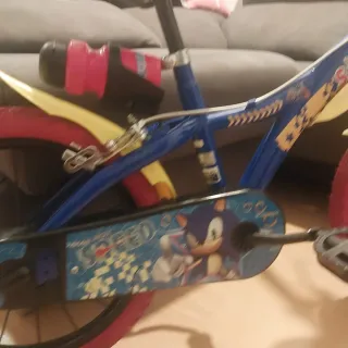 Bicicleta infantil Sonic