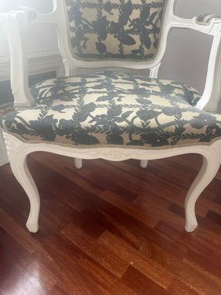 Butacas antiguas estilo Luis XV