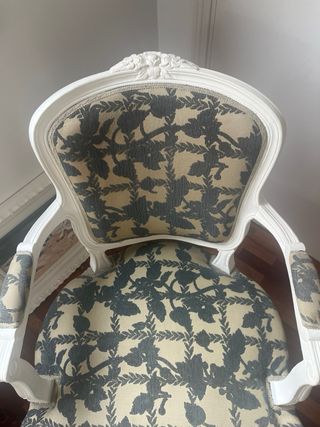 Butacas antiguas estilo Luis XV