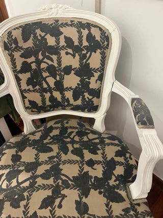 Butacas antiguas estilo Luis XV