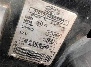 6c1113w029 faro izq ford transit caja ft 260 95118