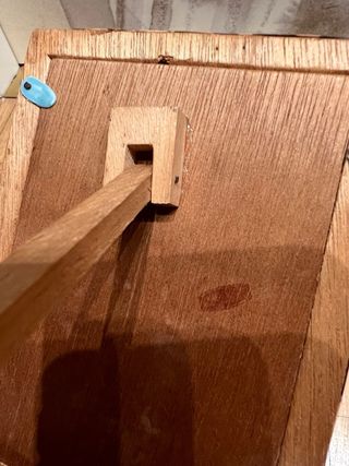 Cornice vintage in bambù