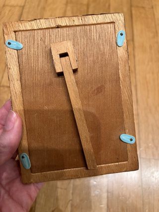 Cornice vintage in bambù