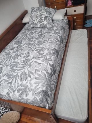 Cama nido madera 100x100